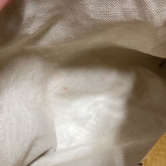 Gucci Authentic Mustard Pebbled Leather Large Swing Shopper Tote Bag - Picture 13 of 15